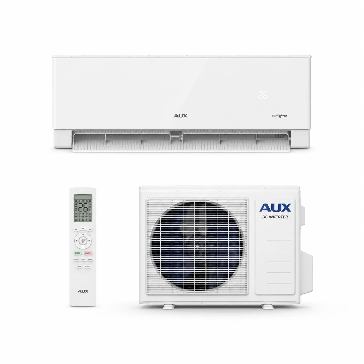 Kondisioner AUX ASW-H32A4/CUWR3DI / ASW-H32A4/WR3DI – CU Seriyası 32000 BTU İnverter