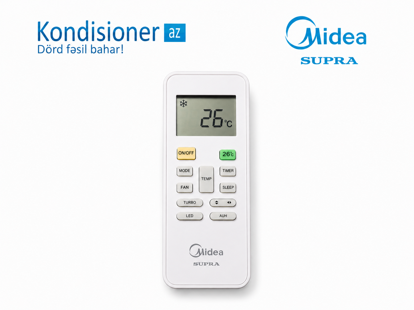 Midea Supra kondisioner pultu