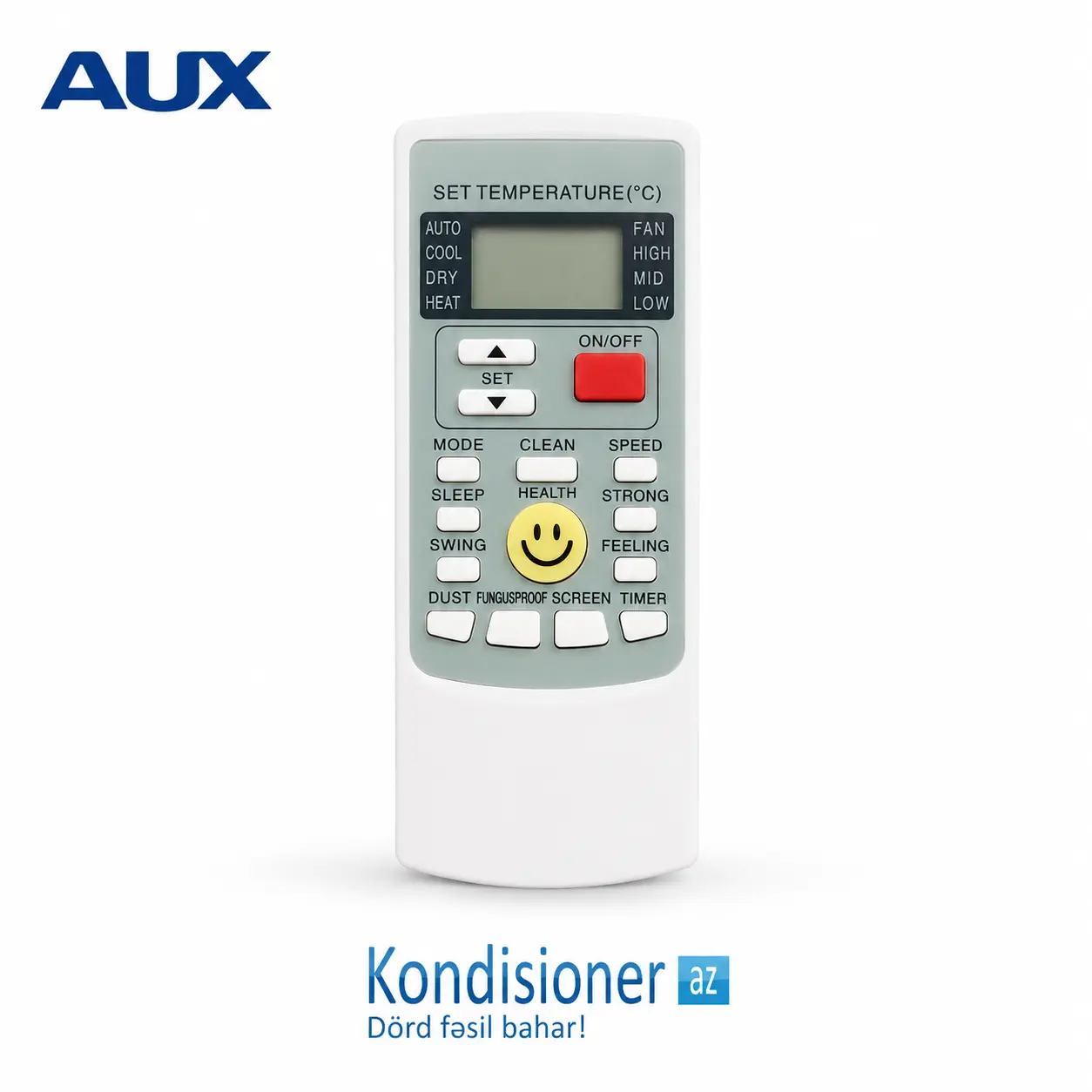 AUX kondisioner pultu